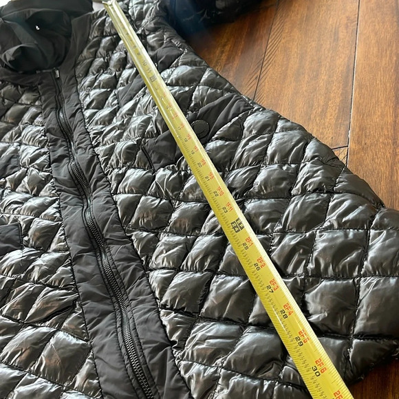 Moncler BAIEL Black Women Quilted Coat Jacket  Small made in Italy - with flaws - Picture 5 of 17